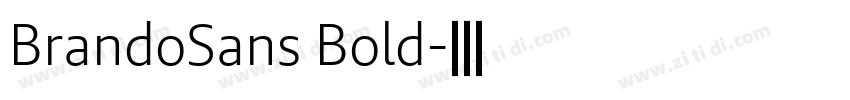 BrandoSans Bold字体转换 BrandoSans Bold字体转换
